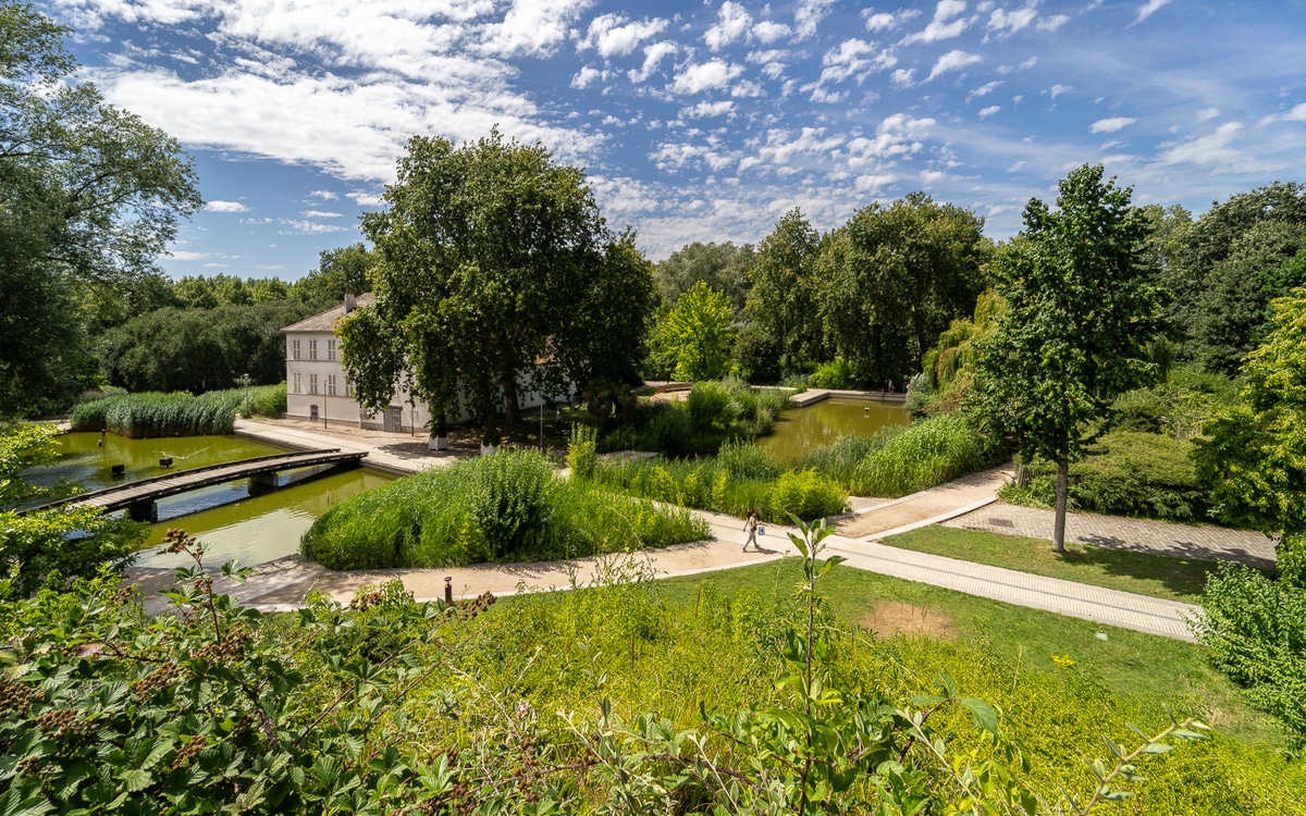 Parc de Bercy à Paris 12 pour une sortie en famille