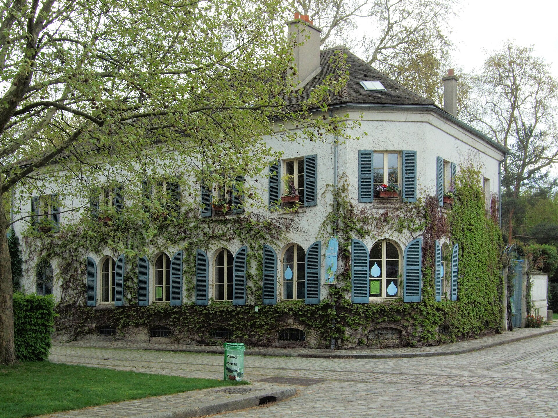 Maison du Jardinage dans le Parc de Bercy à Paris 12